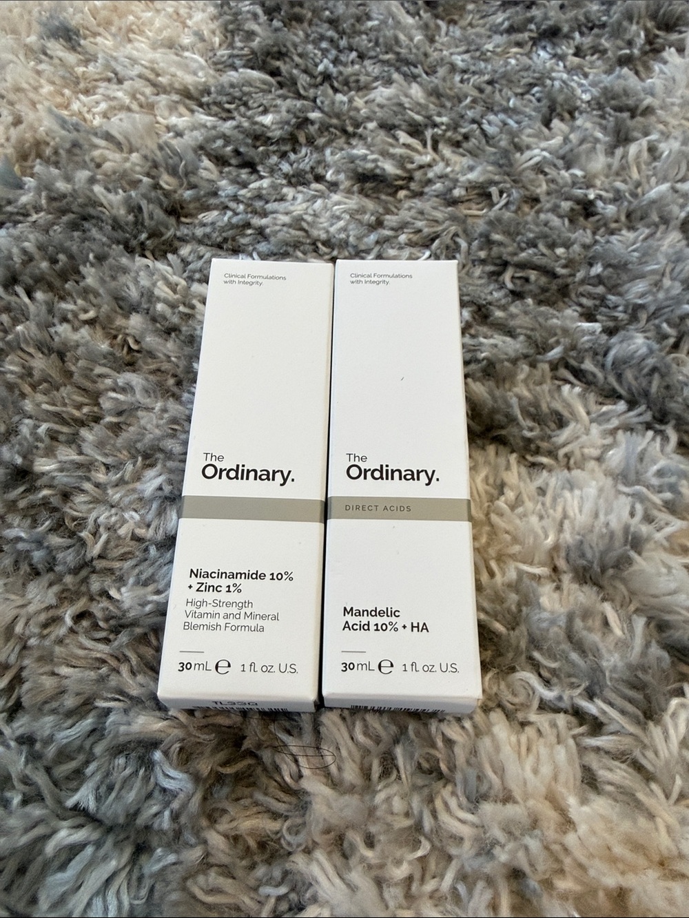 The Ordinary Niacinamide 10% + Zinc 1% & Mandelic Acid 10% Skincare Duo